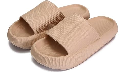 Badeschuhe Damen Herren Cozislides Original Slippers Leopard Wolken Slipper Cloudyzz Schlappen Super Weiche Airfloppy Hausschuhe rutschfeste Pantoletten Badelatschen Offener Zehentranner Sommer Badeschuhe Damen Herren Cozislides Original Slippers Leopard Wolken Slipper Cloudyzz Schlappen Super Weiche Airfloppy Hausschuhe rutschfeste Pantoletten Badelatschen Offener Zehentranner Sommer von YAQUEKOU