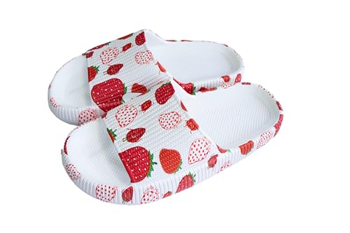 Badeschuhe Jungen Mädchen Badelatschen Original Slippers Leopard Wolken Slipper Badeschlappen Cloudyzz Schlappen Hausschuhe Kinder Erwachsene Home Slippers rutschfeste Pantoletten Strand Schwimmbad von YAQUEKOU