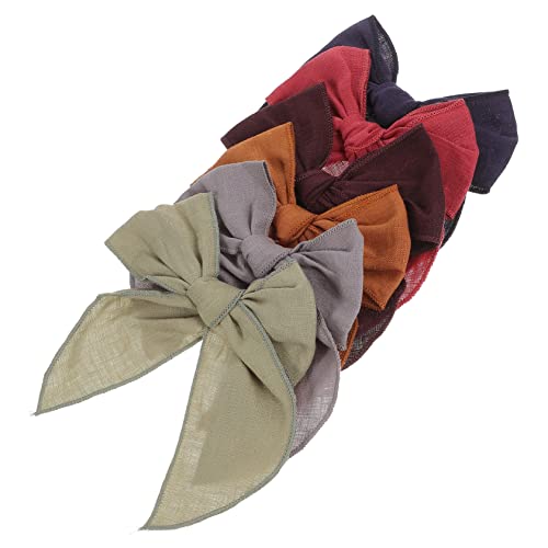 6 Stück Teiliges Haarklammern für Frauen Lange Schleifen Haarspangen Klassischen für Hochzeiten Partys Tägliches von YARNOW