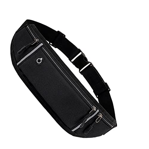 YARNOW Multifunktionale Bauchtasche Für Outdoor Aktivitäten Oxford Stoff Mit Kopfhörerloch Aufbewahrungstasche Für Damen Und Herren Für Sport Und Reisen von YARNOW