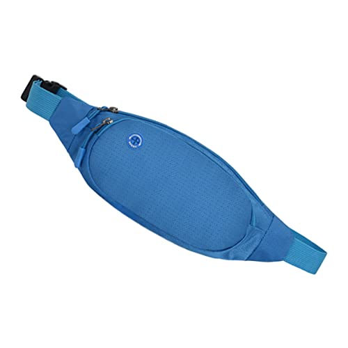 YARNOW 1 Stück Handytasche Multifunktionale Hüfttasche Fitnessstudio Männer Sport-Aufbewahrungstasche Für Hüfttasche Hüfttasche Schulter Kreuzen Taille Hüfte Wasserdichtes Nylon Sky-Blue von YARNOW