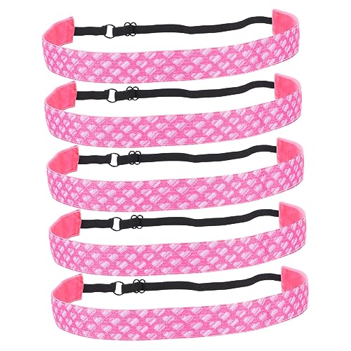 YARNOW 10 Stk Elastisches Stirnband Elastische Stirnbänder Für Mädchen Hijab Für Kinder Sport-stirnband Workout-haarband Schleife Rot Fitness Europäisch Und Amerikanisch Kopfbedeckung von YARNOW