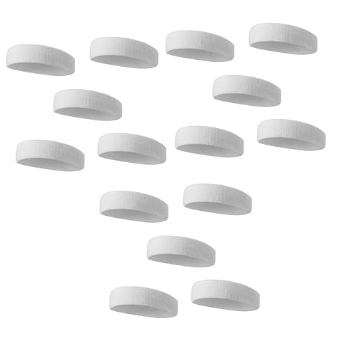 YARNOW 15 Stk Sport Stirnband Haarbänder für Damen elastische Make-up-Haarbänder elastische haargummi elastisches haarband Kopftuch Make-up-Stirnband laufende Stirnbänder Schweißband von YARNOW