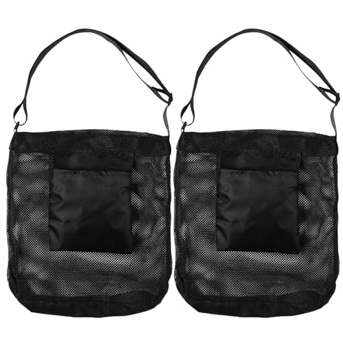 YARNOW Tasche 2 STK Aufbewahrungstasche Netztasche Futtertasche mit Umhängetasche Früchte sammeln Schultertasche Pilztasche mit Umhängetasche Taschen pflücken ländlich Tüte Polyester von YARNOW