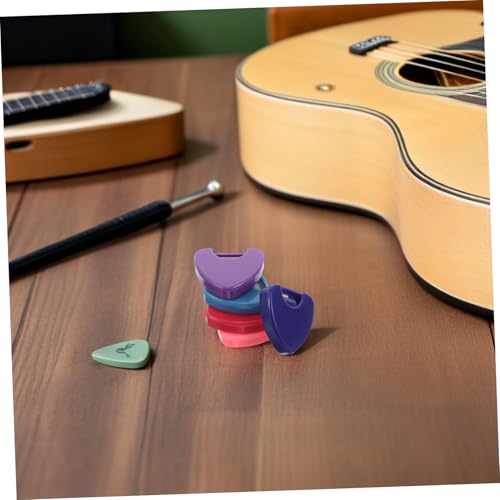 YARNOW 25 Stück Teiliges Mini Plektrum Etui Kunststoff Plectrum Organizer Tragbarer Gitarren Plektrenhalter Für Banjo Bass Ukulele Zubehör Farbiges Mit Farben Je YARNOW 25 Stück Teiliges Mini Plektrum Etui Kunststoff Plectrum Organizer Tragbarer Gitarren Plektrenhalter Für Banjo Bass Ukulele Zubehör Farbiges Mit Farben Je von YARNOW