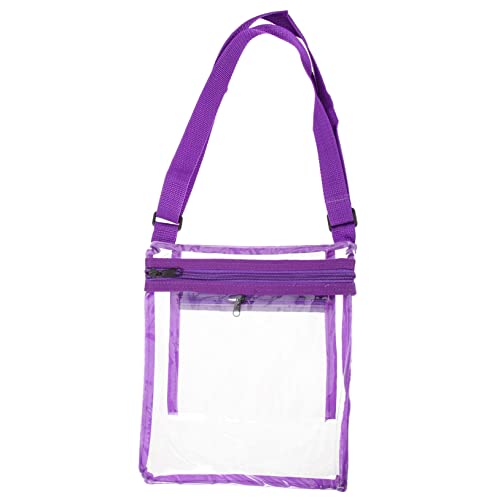 YARNOW 2St transparente Geldbörse Durchsichtiger Kartenhalter im Portemonnaie Damengeldbörsen Makeup Tasche Kosmetiktasche klare Geldbörsen klare Stadiontaschen für Frauen Sport PU-Leder von YARNOW