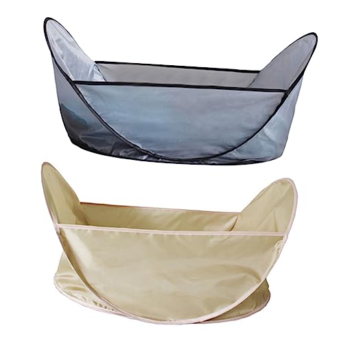 YARNOW 2st Lätzchen Zum Scheren Von Haustieren Zusammenklappbares Hundelätzchen Haushund Scheren Lätzchen Haaraufbewahrung Für Das Schneiden Von Haustieren Ca. Lätzchen Oxford-stoff von YARNOW