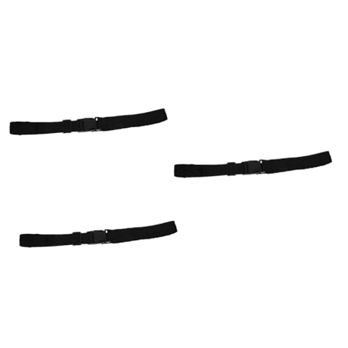 YARNOW 3St Versteckter Geld gürtel Laufgürtel für Damen Gürtelgeldbörse Wandschmuckhalter gurtstopper gurtschoner Versteckter Geldbeutel für die Reise Geldgürtel für Frauen Weberei Black von YARNOW