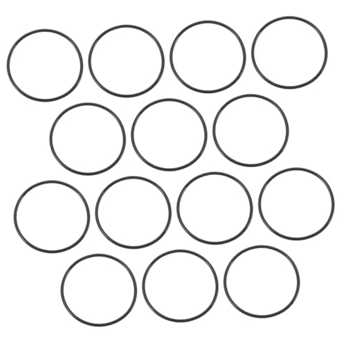 YARNOW 50Stücke Elastische Silikon Gelee Armbänder Hautfreundlich und Vielseitig Einsetzbar für DIY Projekte für Handgelenkgrößen von YARNOW