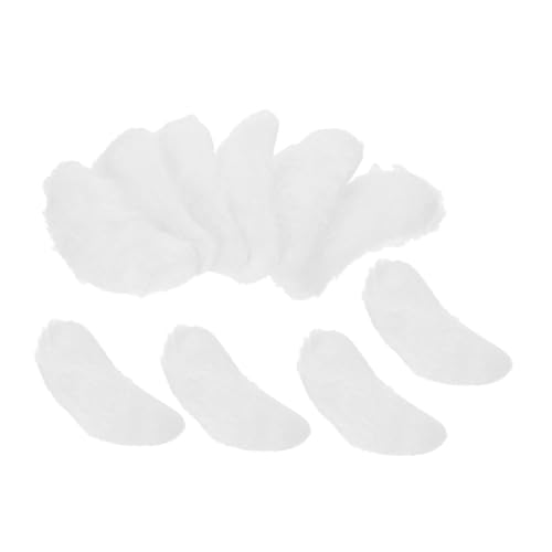 YARNOW 5paare Selbstklebende Weiße Buschige Augenbrauen Augenbrauen Für Weihnachtsmann Kostümzubehör Make-up-requisiten Für Alte Männer von YARNOW