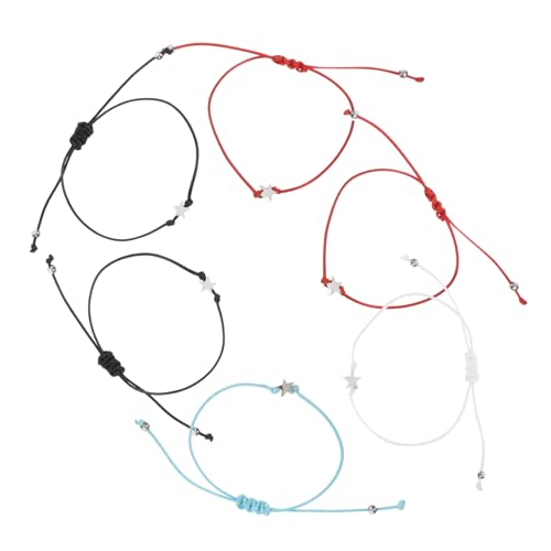 YARNOW 6 Stück Teiliges Armbänder für Mütter Töchter Verstellbare Armbänder für Schulanfang Inspirierende mit Karten YARNOW 6 Stück Teiliges Armbänder für Mütter Töchter Verstellbare Armbänder für Schulanfang Inspirierende mit Karten von YARNOW