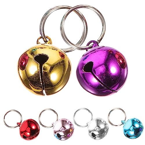 YARNOW 6 Stück Teiliges Kleine Tierglocken Bunte Katzen und Hundehalsband Glocken Langlebig mit Klarem als Diy Schlüsselanhänger und Weihnachtsdeko YARNOW 6 Stück Teiliges Kleine Tierglocken Bunte Katzen und Hundehalsband Glocken Langlebig mit Klarem als Diy Schlüsselanhänger und Weihnachtsdeko von YARNOW