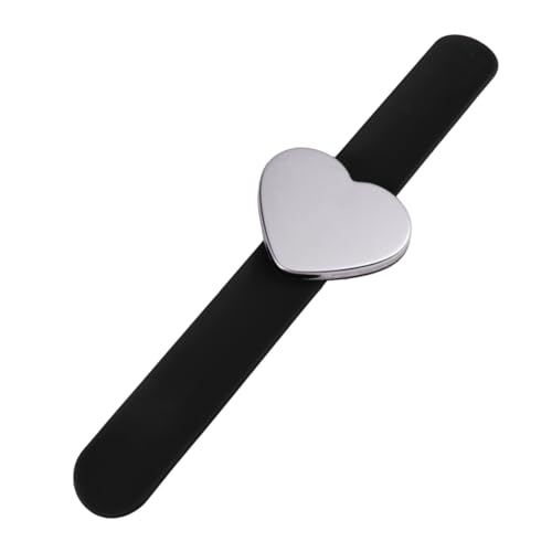 YARNOW Herzförmiger Silikon Handgelenkband mit Magnet Stylische Handdekoration für Nähen zu Geburtstagen Valentinstag und Partys von YARNOW
