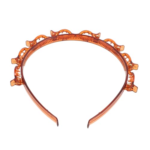 YARNOW Hohles Stirnband Mit Doppellagigen Clips Sport-kopfbedeckung Für Damen Nicht Zum Laufen Yoga-stirnband Modisches Haarnadel-stirnband Für Den Außenbereich von YARNOW