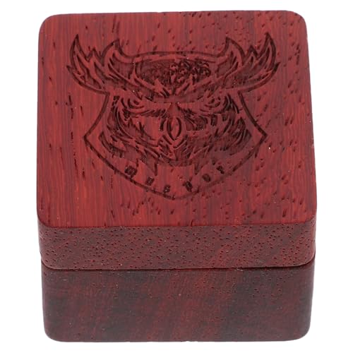 YARNOW Holz Gitarrenplektrum Aufbewahrungsbox Für Gitarrenplektren Organizer Mit Exquisiter Verarbeitung Für Akustikgitarre Und Ukulele Zubehör von YARNOW