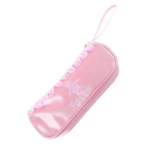 YARNOW Kompakte Ballettschuhtasche mit Reißverschluss Atmungsaktive Tanzschuh Aufbewahrung für Damen und Platzsparend Leicht Transportierbar für Tägliche Nutzung und Reisen von YARNOW