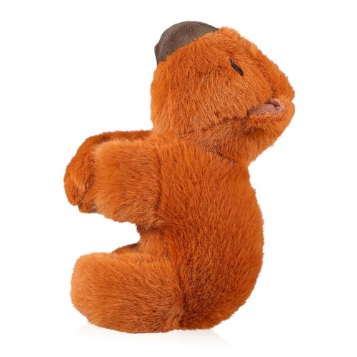 YARNOW Kuscheltier Capybara Plüsch Armband Niedliches Stofftier Slap Bracelet für Partys Tier Themen Hochwertiges Material Tragbar für Geburtstage und Feiertage von YARNOW