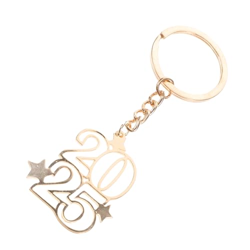 YARNOW Metall Schlüsselanhänger Mit Sternenverzierung Kompakter Schlüsselanhänger Für Taschen Und Autos Einzigartiges Accessoire von YARNOW