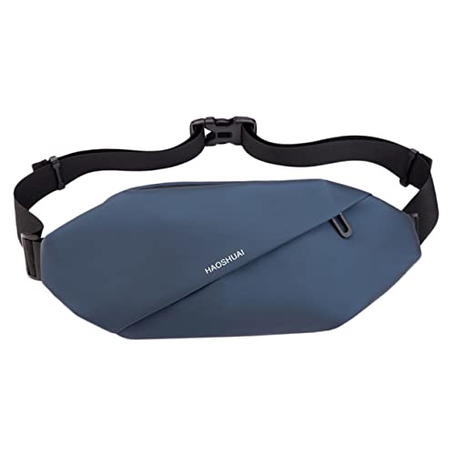 YARNOW Pack Multifunktionale Handytasche Running Belt Laufgürtel Dunkelblaue Bauchtasche Beutel Herren Gürteltasche Fanny Männer modische Gürteltasche laufende Hüfttaschen Polyestertuch von YARNOW