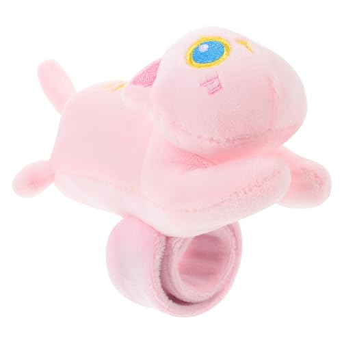 YARNOW Plüsch Katzen Slap Armband mit Katzenmotiv Weiches Tier Stoffarmband für Partydekoration Leichtes und Langlebiges Kuschelarmband für Halloween Geburtstag und Tiermotto Feiern von YARNOW