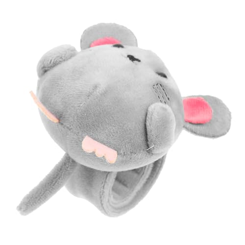 YARNOW Plüsch Mäuse Slap Armband Kuscheltier Tier Partyspielzeug Erwachsene Diy Handgelenkband von YARNOW