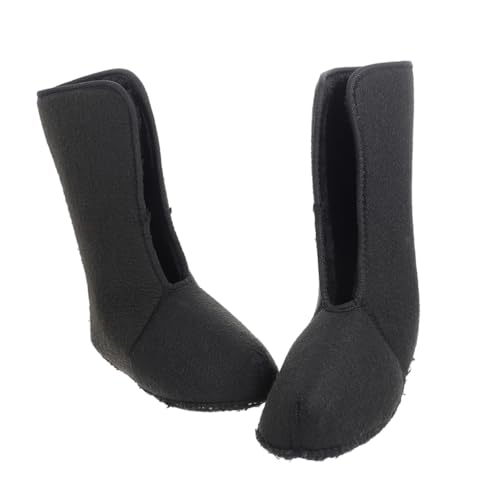 YARNOW Winterstiefel Herren mit Wasserdichter Membran und Isoliertem Innenfutter Robust und Ergonomisch für Angeln Outdoor Wandern und Kalte Wintertage Schwarz von YARNOW