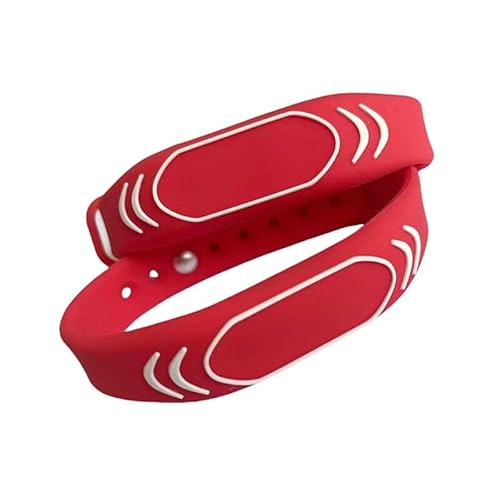 YARONGTECH 13.56MHz 4K RFID Silikon Wristband Armband (2 Stück) von YARONGTECH