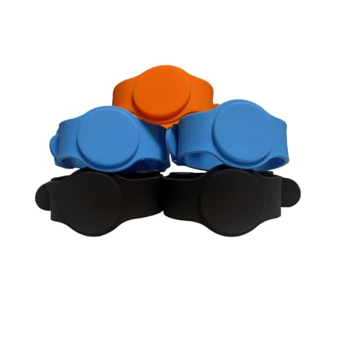 YARONGTECH MIFARE Classic? 1K RFID-/NFC-Armband, verstellbar, Orange, Silikon, 5 Stück (mehrfarbig) YARONGTECH MIFARE Classic? 1K RFID-/NFC-Armband, verstellbar, Orange, Silikon, 5 Stück (mehrfarbig) von YARONGTECH