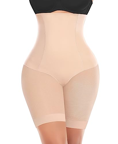 Niwicee Shapewear Damen Bauchweg Unterhose Damen String Tanga Miederhose  Hohe Taille Bauch-Weg-Effekt Formt Sofort Shaper Miederslips Figurformende