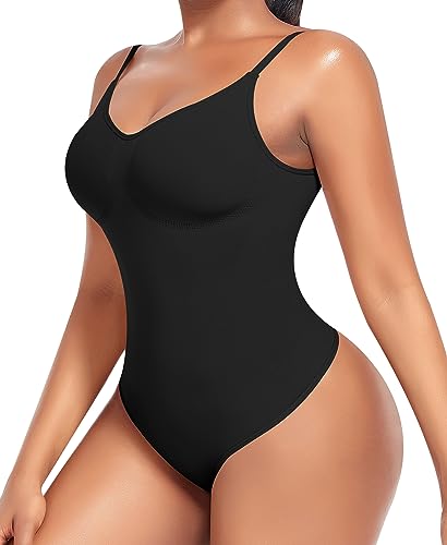 YARRCO Shapewear Damen Body Shaper Bauchweg (Schwarz, XL) von YARRCO