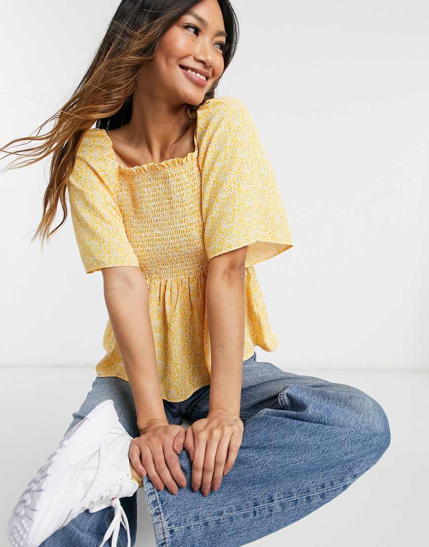 Y. A.S - Gerafftes Hängeroberteil in Orange von YAS