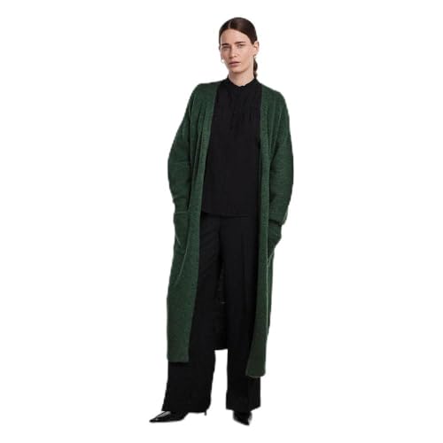 Y.A.S Damen YASBALIS LS Long Knit Cardigan S. NOOS Strickjacke, Garden Topiary, Large von YAS