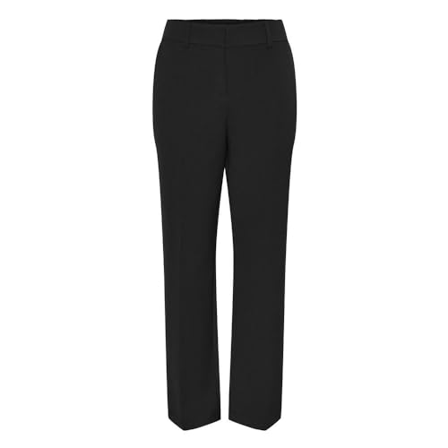 Y.A.S Damen YASLIKKA HW Pants S. NOOS Hose, Black, L von YAS