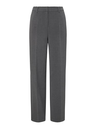 Y.A.S Damen YASLIKKA HW Wide Pants S. NOOS Hose, Dark Grey Melange, XX-Large von YAS