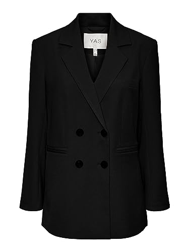 Y.A.S Damen YASLIKKA LS Oversized S. NOOS Blazer, Black, L von YAS