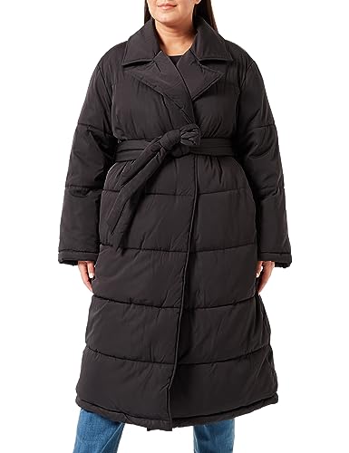 Y.A.S Damen YASLUFFA LS Padded Coat S. NOOS Puffermantel, Black, XS von YAS