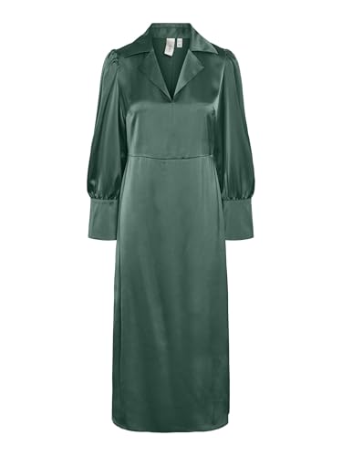 Y.A.S Damen YASPELLA LS Long Dress S. NOOS Kleid, Sycamore, S von YAS