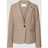 YAS Blazer mit Leistentaschen Modell 'BELLA' in Beige, Größe XXL YAS Blazer mit Leistentaschen Modell 'BELLA' in Beige, Größe XXL von YAS
