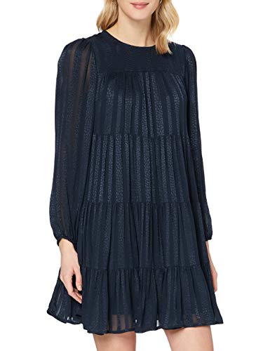 YAS Damen YASMARIA LS Dress Kleid, Sky Captain, S von YAS