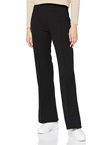 YAS Damen YASVICTORIA HW Pintuck Pant PE S. Hose, Schwarz, M von YAS