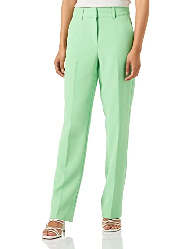 YAS Damen Yasbluris Mw Flared Pant Noos Anzughose, Summer Green, L EU von YAS