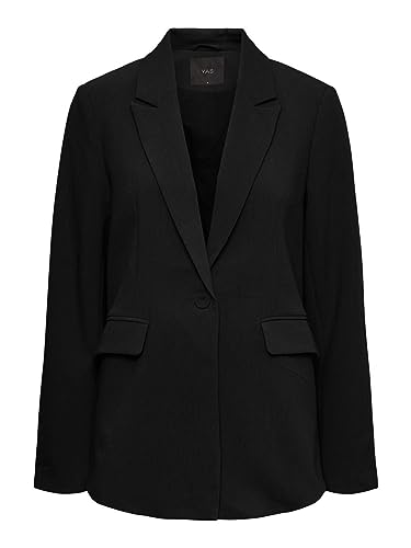 YAS Damen Yasbluris Noos Blazers, Schwarz, L EU von YAS