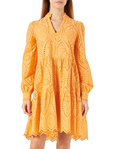 YAS Damen Yasholi Dress S. Noos Kleid, Mock Orange, S EU von YAS