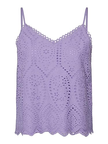 YAS Damen Yasholi Singlet S. Noos Top, Bougainvillea, XL EU von YAS