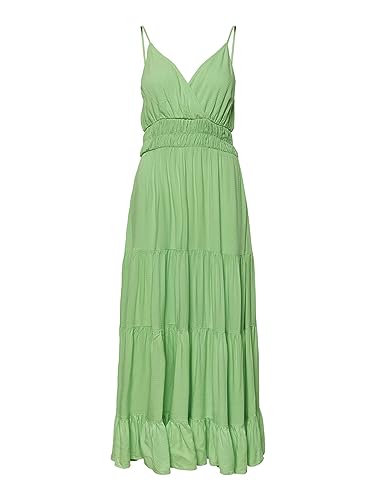 YAS Damen Yassirala Sl Ankle S. Noos Long Dresses, Summer Green, M EU von YAS