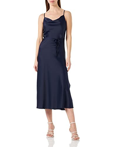 YAS Damen Yasthea Strap Long Dress S. Noos Kleid, Evening Blue, S EU von YAS