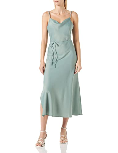 YAS Damen Yasthea Strap Long Dress S. Noos Kleid, Green Milieu, L EU von YAS