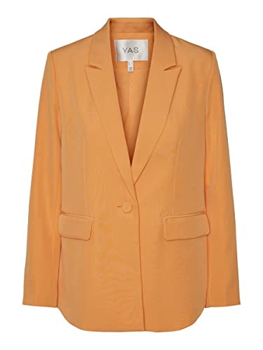 YAS Damen Yasbluris Noos Blazers, Mock Orange, XS EU von YAS