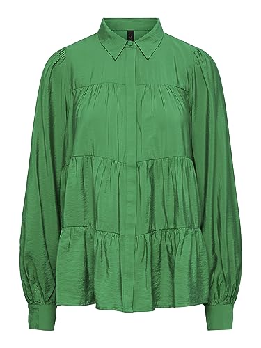 YAS Damen Yaspala S. Noos L S Shirts, Fern Green, S EU von YAS