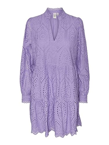 YAS Damen Yasholi Ls S. Noos Short Dresses, Bougainvillea, L EU von YAS